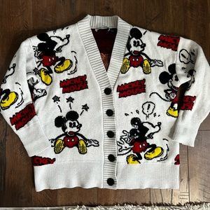 Zara Mickey Mouse Sweater Medium